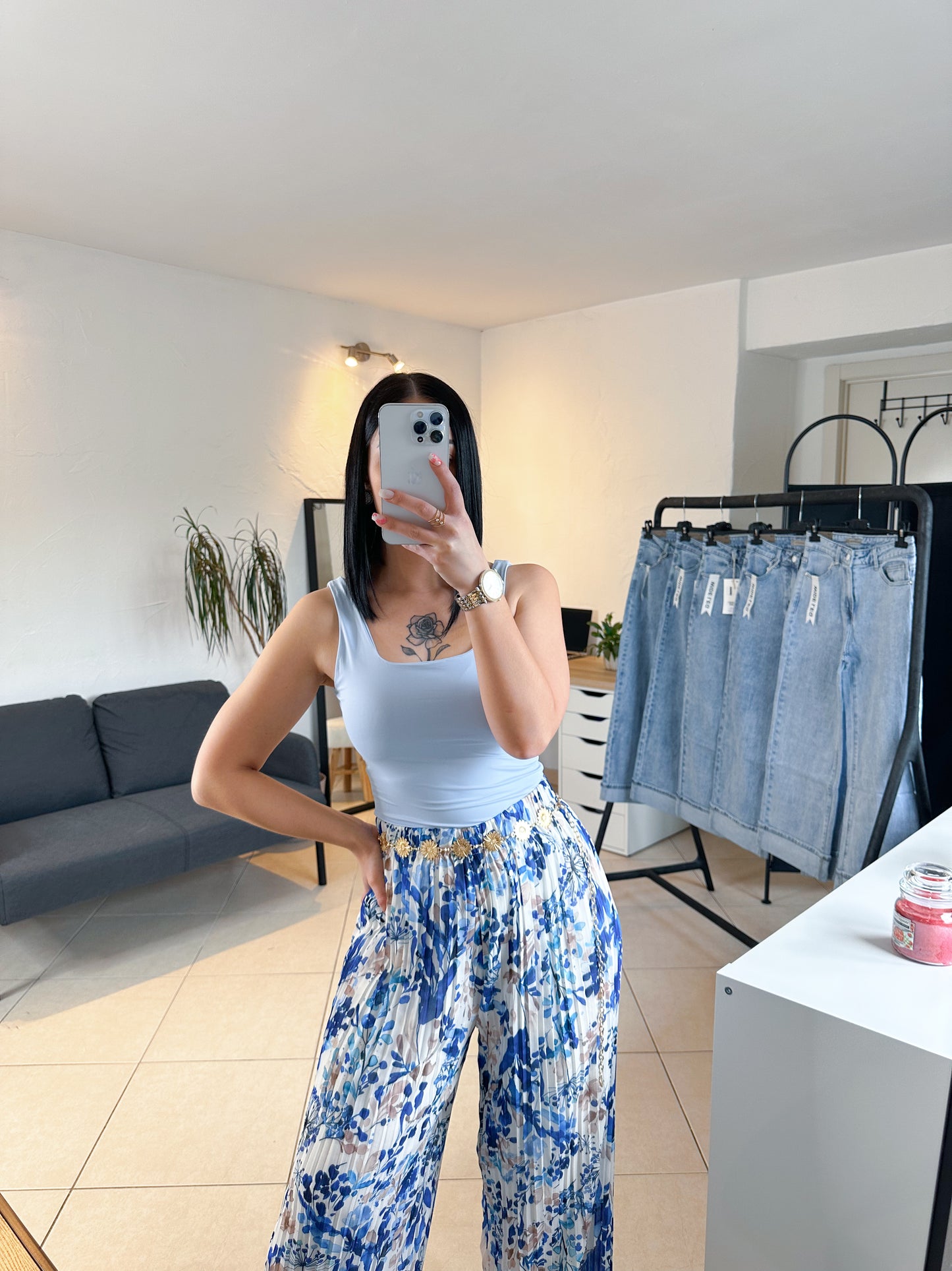 Pantalon plissé Bony ♡